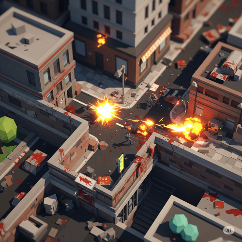 Cyberpunk Roguelike Shooter Thumbnail